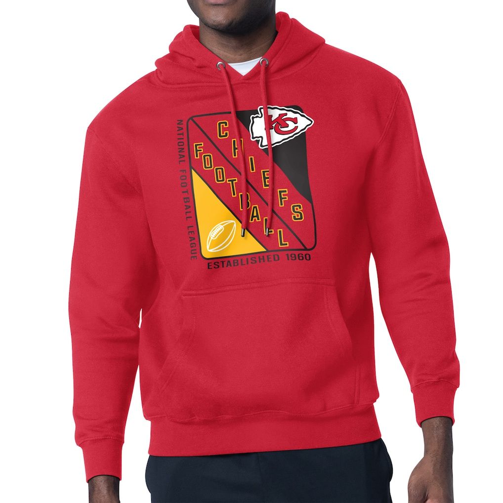 Men 2026 NFL Kansas City Chiefs red Hoodie hooded style 03
